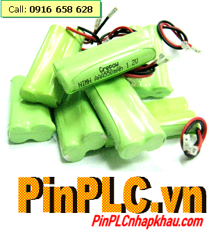 Pin sạc 2.4v AAA 550mAh; NiMh 2.4v AAA 550mAh Battery Pack 