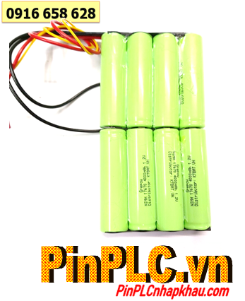 Pin sạc 9.6v-18670-4500mAh; Pin sạc NiMh 9.6v-18670-4500mAh; Pin sạc NiCd 9.6v-18670-4500mAh