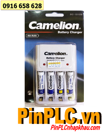Camelion BC-1010; Bộ sạc pin AAA Camelion BC-1010 kèm 4 pin sạc Camelion NH-AAA1100LBP2 (AAA1100mAh
