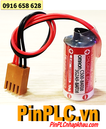 Pin PLC Omron 3G2A9-BAT08 lithium 3.6v size 2/3A chính hãng Made in Japan