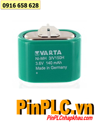 Varta 3/V150H, Pin sạc NiMh Varta 3/V150H (Pin sạc NiMh 3.6v 150mAh) chính hãng nuôi nguồn PLC 