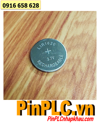 LIR1620_Pin LIR1620; Pin sạc lithium Li-ion 3.6v LIR1620 /Pin đồng xu sạc 3.6v Lithium chính hãng