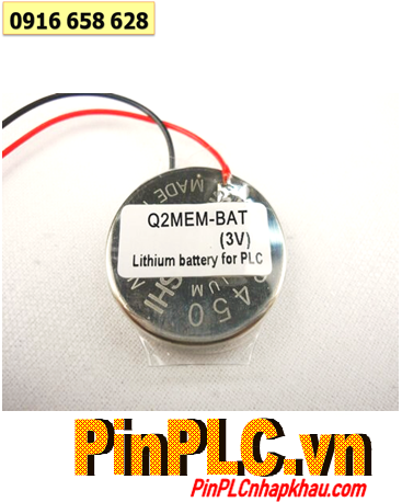 Mitsubishi Q2MEM-BAT; Pin nuôi nguồn Mitsubishi Q2MEM-BAT lithium 3v chính hãng 