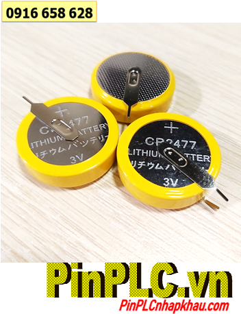 CMOS CR2477; Pin CR2477 lithium 3v (2 CHÂN THÉP) chính hãng _Xuất xứ Liên doanh