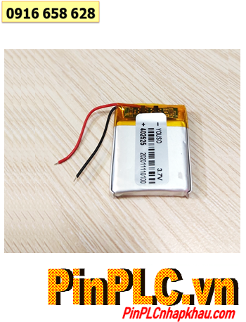 Pin sạc 3.7v Li-Polymer 402525, Pin sạc Li-Polymer 402525 lithium 3.7v 200mAh (Có sẳn mạch sạc)