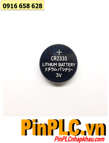 Pin CR2335 / CR2335 Battery, Pin 3v lithium CR2335 (với 280mAh, 23mm x 3.5mm) chính hãng