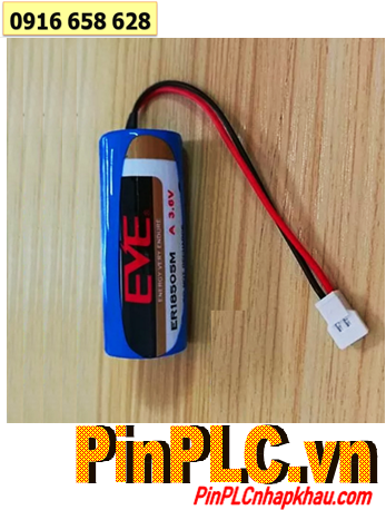 EVE ER18505M (ZẮC CẮM), Pin nuôi nguồn PLC EVE ER18505 lithium 3.6V 3650mAh chính hãng