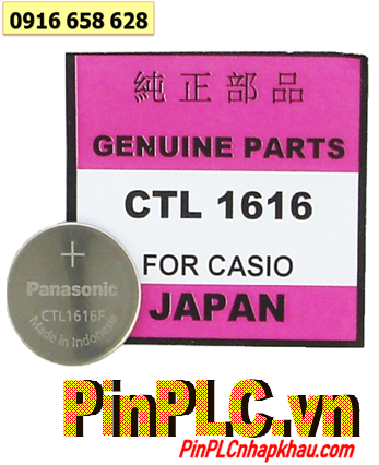 Panasonic CTL1616F, Pin đồng hồ SOLAR CTL1616F, Pin SOLAR Panasonic CTL1616F (Xuất xứ Indonesia)