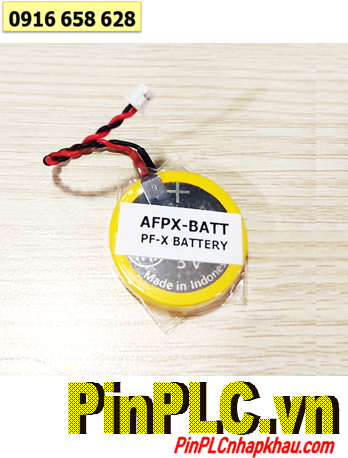 Pin AFPX-BATT (Zắc cắm PLC); Pin nuôi nguồn AFPX-BATT lithium 3v chính hãng 
