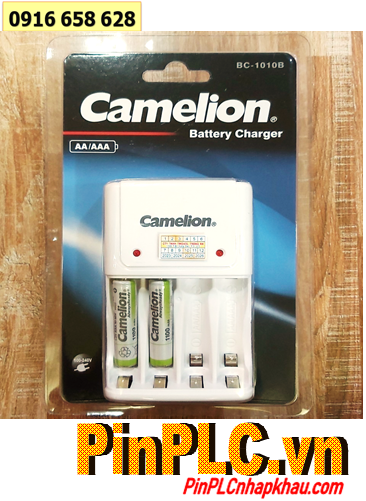 Camelion BC-1010B (2NH-AAA1100ARBP2) Bộ sạc pin AAA kèm 2 pin sạc Camelion NH-AAA1100ARBP2 AlwaysReady 1.2v