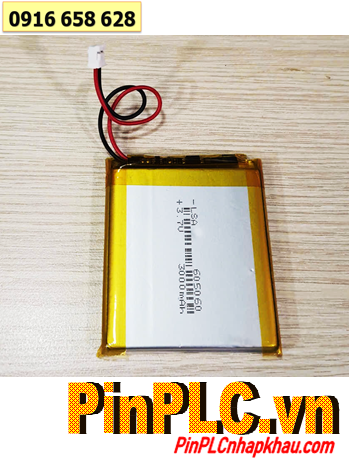 LiPo 605060, Pin sạc 3.7v Li-polymer LP-605060 (6mmx50mmx60mm) 3000mAh /Đã gắn mạch sẳn