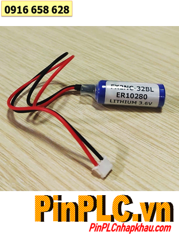 Lisun ER10280, Pin nuôi nguồn PLC Lisun ER10280 lithium 3.6v 400mAh (Xuất xứ Liên doanh)