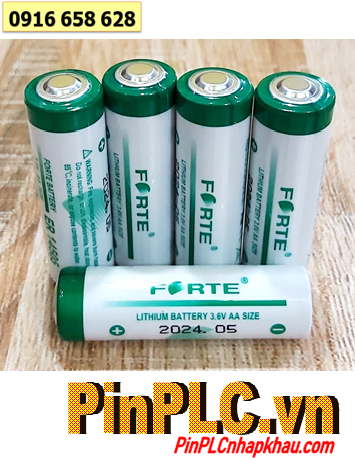 FORTE ER14505, Pin nuôi nguồn PLC FORTE ER14505 lithium Li-SOCl2 3.6v 2400mAh chính hãng