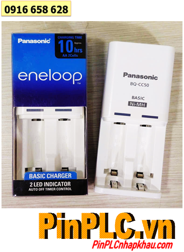 Panasonic BQ-CC50T, Máy sạc pin AA và AAA Panasonic BQ-CC50T (2 rảnh sạc) /Bảo hành 06 tháng